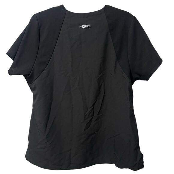 Carhartt *Bundle of 4* Women's Force Flex Scrub Tops Black Large - Picture 5 of 9